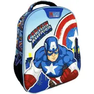 Must... Zainetto per lasilo di Capitan America con angoli arrotondati 27x10x31 cm