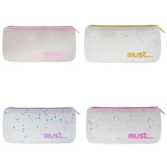 Must: Astuccio in silicone con design a confetti disponibile in quattro varianti 20x10cm immagine 2