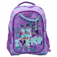 Must: I Love K-Pop zaino scolastico 43x32x18 cm - Luna