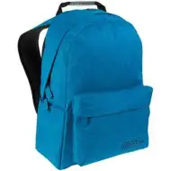 Must: Zaino Monochrome Blu Reale, zaino scolastico 32x17x42cm
