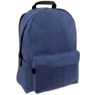 Must: Zaino Monochrome Blu Scuro, zaino scolastico 32x17x42cm