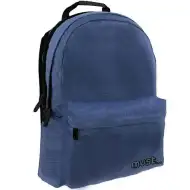 Must: Zaino Monochrome RipStop Blu Scuro, zaino scolastico 32x17x42cm