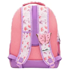 Must Zaino scolastico 3D a 3 scomparti, 32x18x43cm immagine 2
