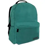 Must: Zaino scolastico Monochrome Verde RipStop, zaino 32x17x42cm