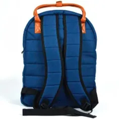 Must: Zaino scolastico blu arrotondato, 40x30x12cm immagine 2