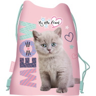 My little friend zainetto sportivo con gattini, 43x32 cm