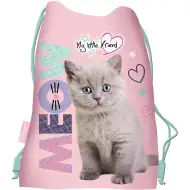 My little friend zainetto sportivo con gattini, 43x32 cm