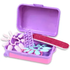 Nail Art: Set di manicure con valigetta, smalti e accessori immagine 4