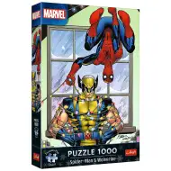 Natale di Spider-Man e Wolverine - puzzle da 1000 pezzi Premium Plus Quality - Trefl