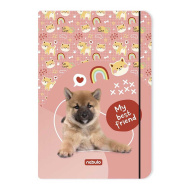 Nebulo: Best Friend cartellina con elastico a tema cani formato A4