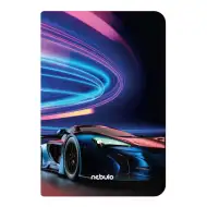Nebulo: Cartella con elastico formato A4 Neon auto