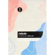 Nebulo: Fogli per scrivere senza legno A/5 plastificati, 50 pezzi