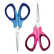 Nebulo: Forbici scolastiche ergonomiche a punta, 14 cm, disponibili in diverse varianti