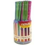 Nebulo: Matita in grafite a sezione triangolare con sfumatura HB, disponibile in diverse varianti, 1 pezzo