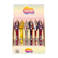 Nebulo: Penna gel cancellabile a pulsante, disponibile in diversi modelli, 1 pezzo