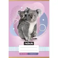 Nebulo: Quaderno a quadretti con motivo di koala A/5 27-32