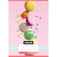 Nebulo: Quaderno a quadretti formato A/5 con motivo macaron 27-32