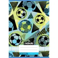 Nebulo: Quaderno a righe cucito per la 2ª classe, formato A5, 16-32 pagine, con motivo alla moda - con palloni