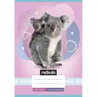 Nebulo: Quaderno a righe per la 2ª classe A5 16-32 con animali - Con koala