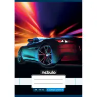 Nebulo: Quaderno a righe per la 3ª classe, formato A5, 12-32 pagine, copertina con motivi moderni - Auto