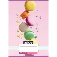Nebulo: Quaderno a righe per la 4ª classe con motivo macaron 21-32
