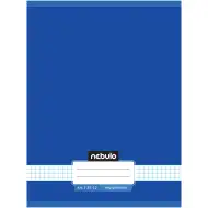 Nebulo: Quaderno cucito a quadretti color oceano blu 87-32 A/4
