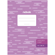 Nebulo: Quaderno per spartiti rilegato con punto metallico A4 86-16