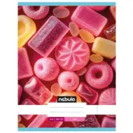 Nebulo: Quaderno semplice Jellygum A4 80-32