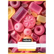 Nebulo: Quaderno semplice spillato A5 20-32 pagine con motivo carino - Dolci