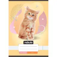 Nebulo: Quaderno spillato a righe A5 20-32 animali - Gatto