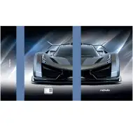 Nebulo: Scatola portablocco formato A/4 Auto sportiva