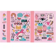 Nebulo: Scatola portablocco formato A/4 Girl Power
