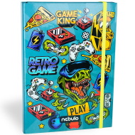 Nebulo: Scatola portablocco formato A4 con motivo gamer