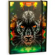 Nebulo: Scatola portadocumenti formato A/4 con motivo di pantera nera