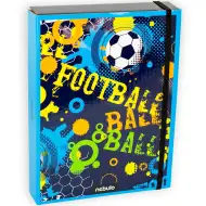 Nebulo: Scatola portaquaderni formato A/5 con motivo calcistico