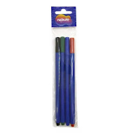 Nebulo: Set da 4 pennarelli triangolari a punta fine 722-B