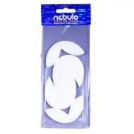 Nebulo: Set decorativo in polistirolo a forma di tulipano, 4 pezzi