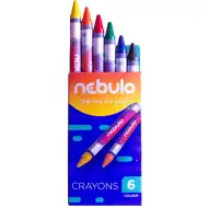 Nebulo: Set di 6 pastelli a cera