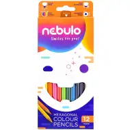 Nebulo: Set di matite colorate da 12 pezzi