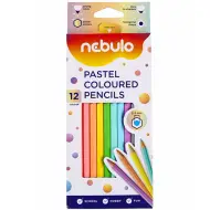 Nebulo: Set di matite colorate pastello da 12 pezzi