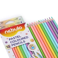 Nebulo: Set di matite colorate pastello da 12 pezzi immagine 2