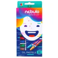 Nebulo: Set di pastelli a olio colorati da 12 pezzi