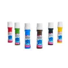Nebulo: Set di tempere con applicatore a pennello 6x45ml immagine 2