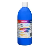 Nebulo: Tempera liquida azzurra in bottiglia da 500 ml
