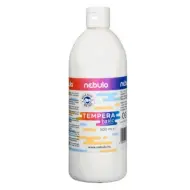 Nebulo: Tempera liquida bianca in bottiglia da 500 ml