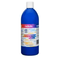 Nebulo: Tempera liquida blu in bottiglia da 500 ml