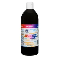 Nebulo: Tempera liquida nera in bottiglia da 500 ml