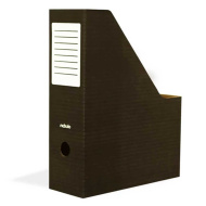 Nebulo: fermaglio per documenti pieghevole 80 mm in cartone nero