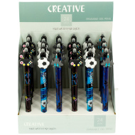 Nebulo: penna gel cancellabile a clic con design da ragazzo, disponibile in diverse varianti, 1 pz