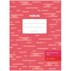 Nebulo: quaderno a quadretti rilegato con punti metallici 87-32 A4